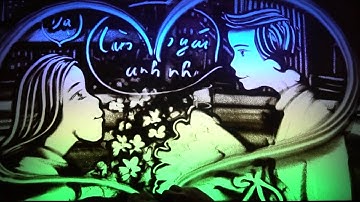 Vẽ Tranh Cát Nghệ Thuật Đám Cưới - 0932.995.932