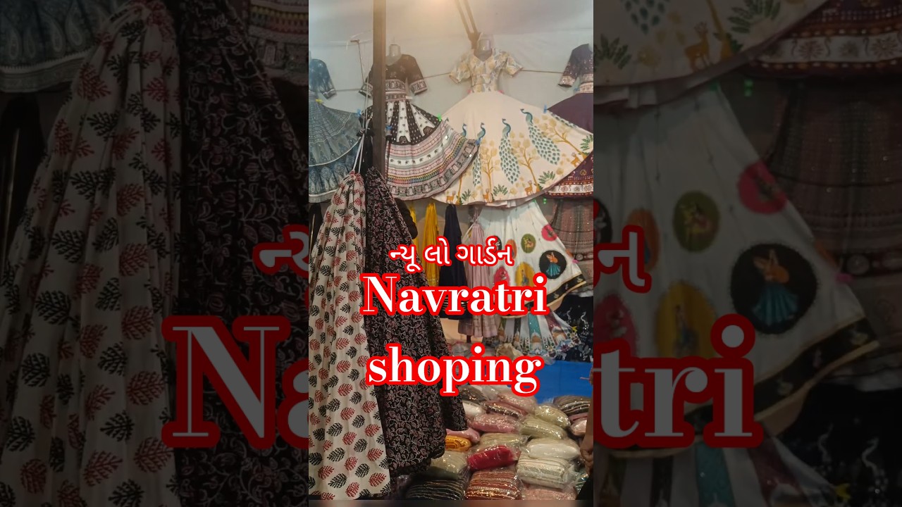 navratri shoping 🥳