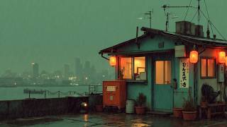 Rainy Lofi Hip Hop Beats: Retro Japanese Town Ambience for Study &amp; Chill