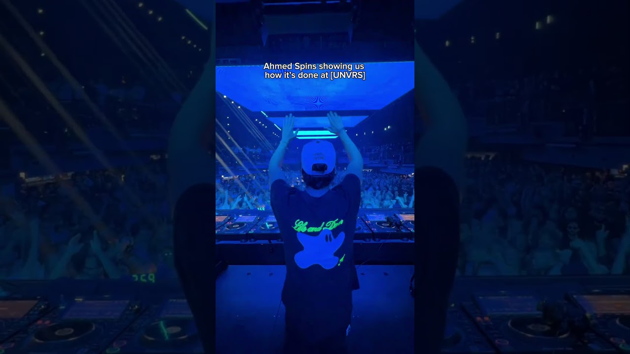 Ahmed Spins debuting at [UNVRS] in Ibiza