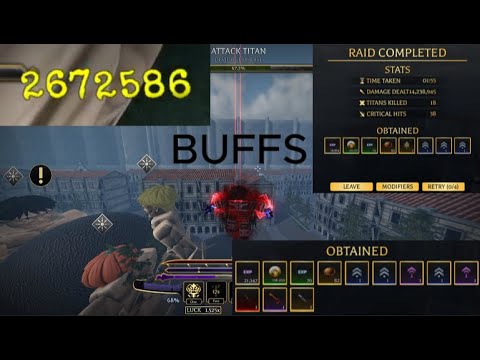 Best Buffer Build for Raids | AOTR - YouTube