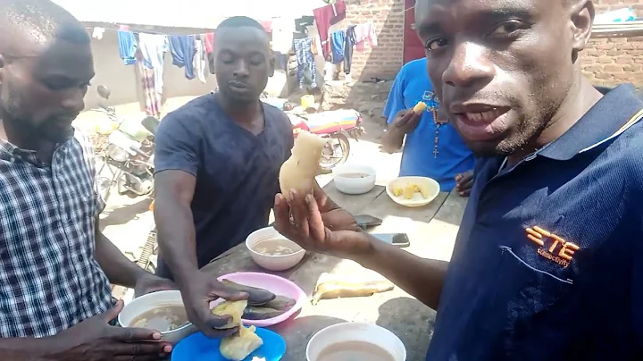 Village food in uganda Africa | Best goat's soup and hospitality in Rural africa | #villagefood.
