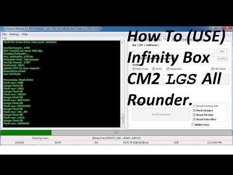 How To USE Infinity Box CM2 LGS  All Rounder.