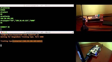 BeagleBone Tracking Cape: Sending data over TCP socket - Example program #2 (Python3) (part 5)