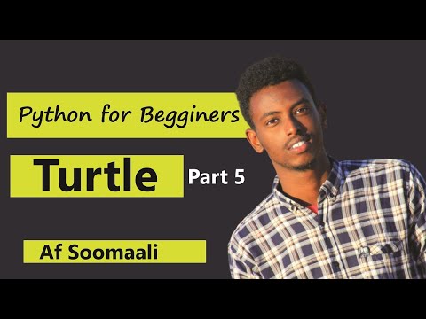 Python For Beginners || PART 5 || Turtle