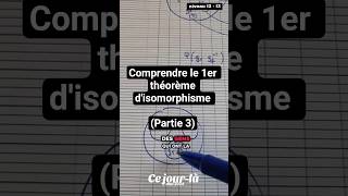 Comprendre le 1er théorème d'isomorphisme (partie 3)