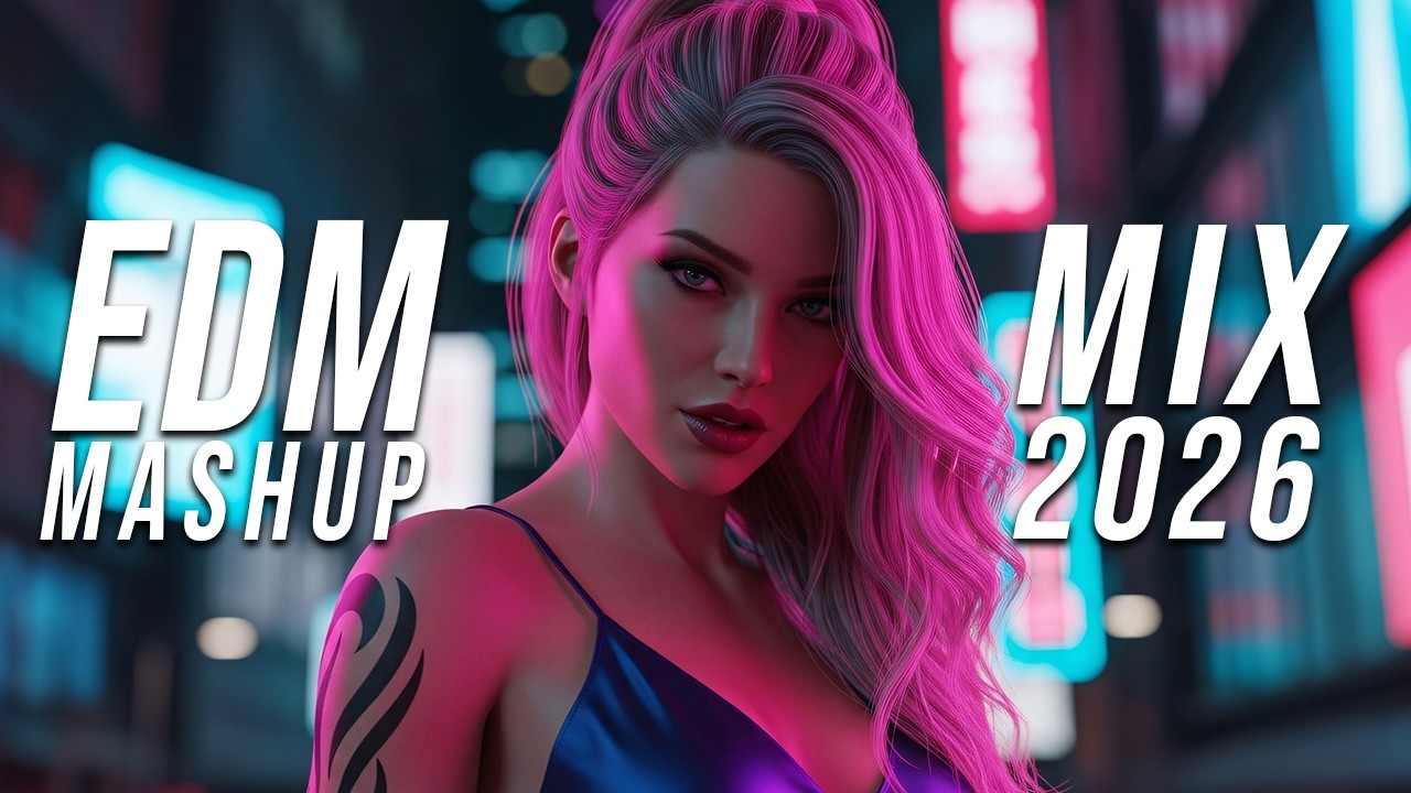 Mega EDM Mashup Mix 2026 🎶 Best Electro House Party Hits
