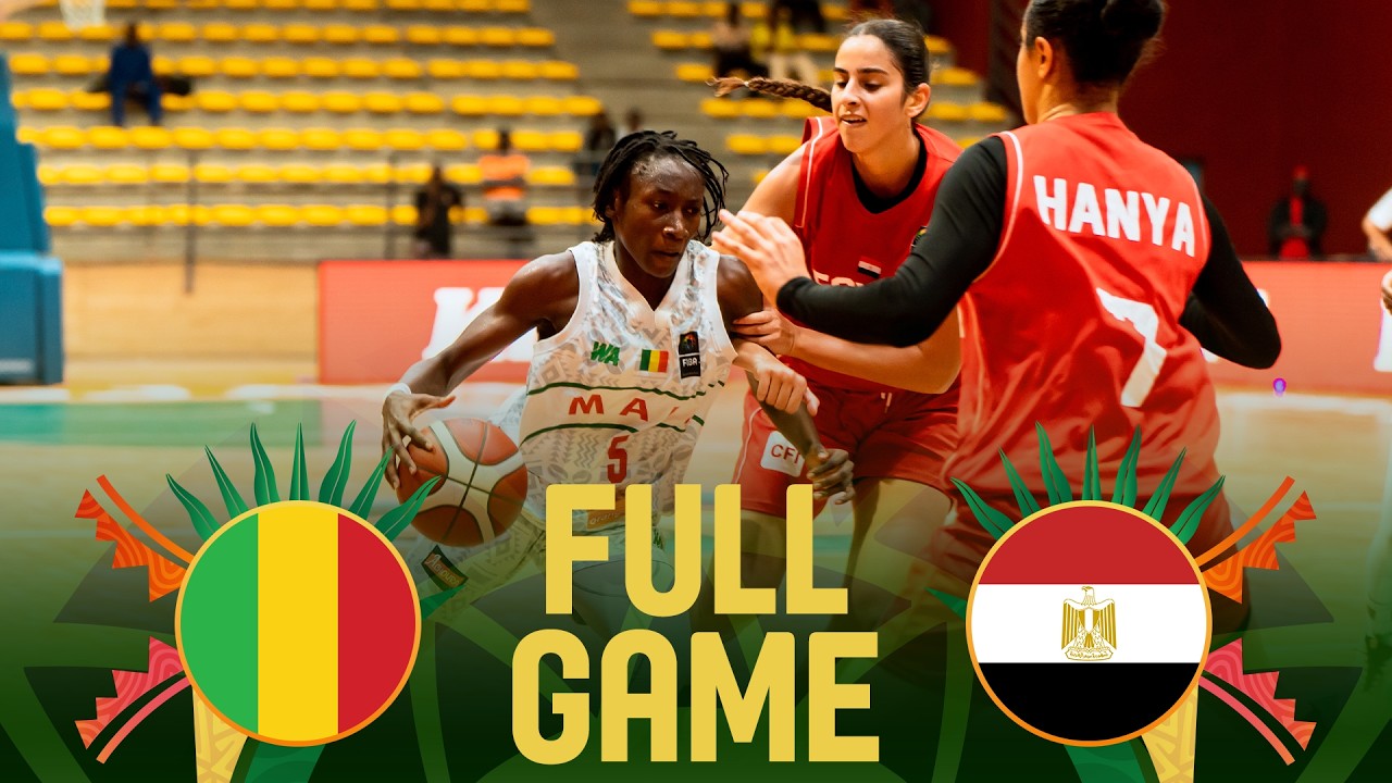 LIVE - Mali v Egypt | FIBA U18 Women's AfroBasket 2026 | Group Phase