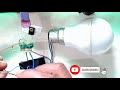 3.7 volt to 220 volt mini inverter || Emergency inverter || #shorts