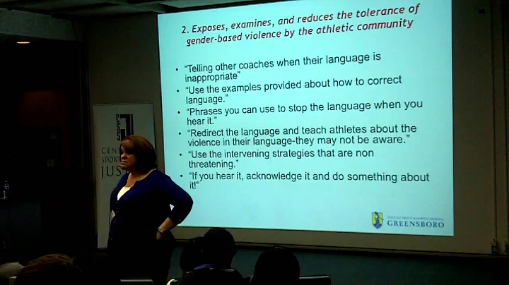 Dr Donna Duffy presentation at Cal State East Bay
