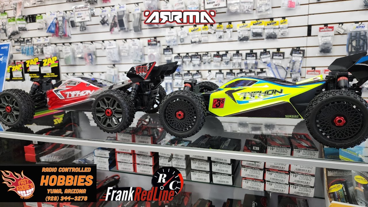 NEW ARRMA TYPHON 223S UNBOXING AND COMPARISON