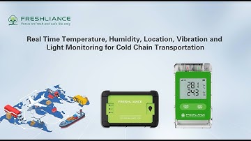 RealTime Temperature, Humidity Location Vibration and Light Monitoring for Cold Chain Transportation