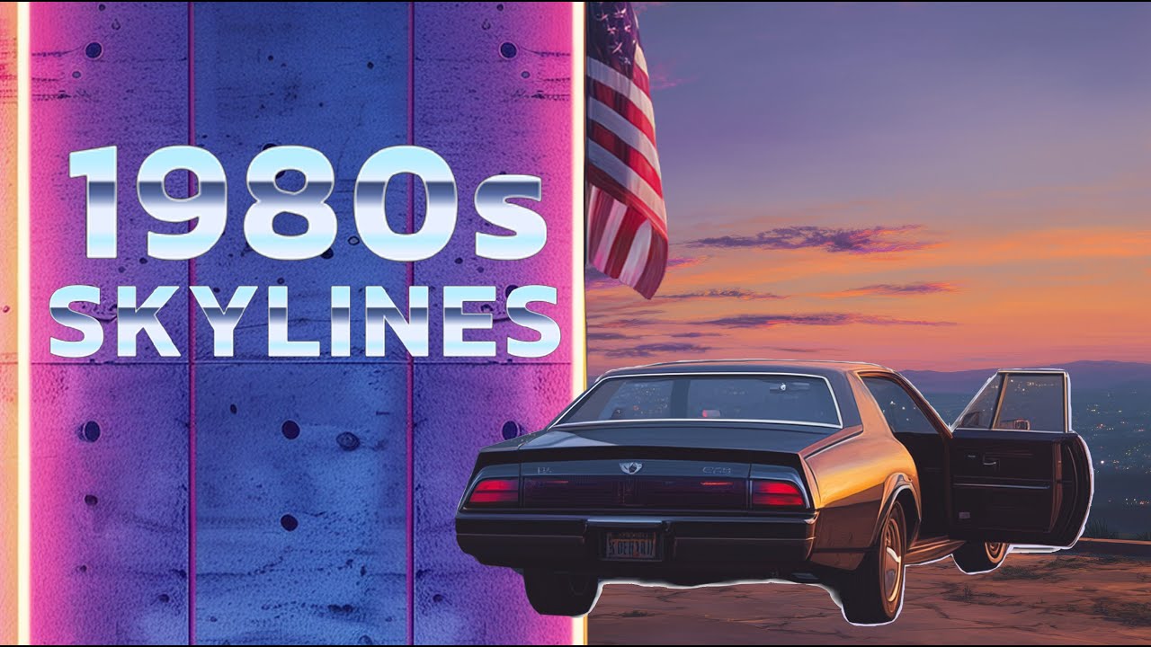 80s Synthwave Mix | Neon Skyline Dreams (Romantic & Cinematic Retrowave)