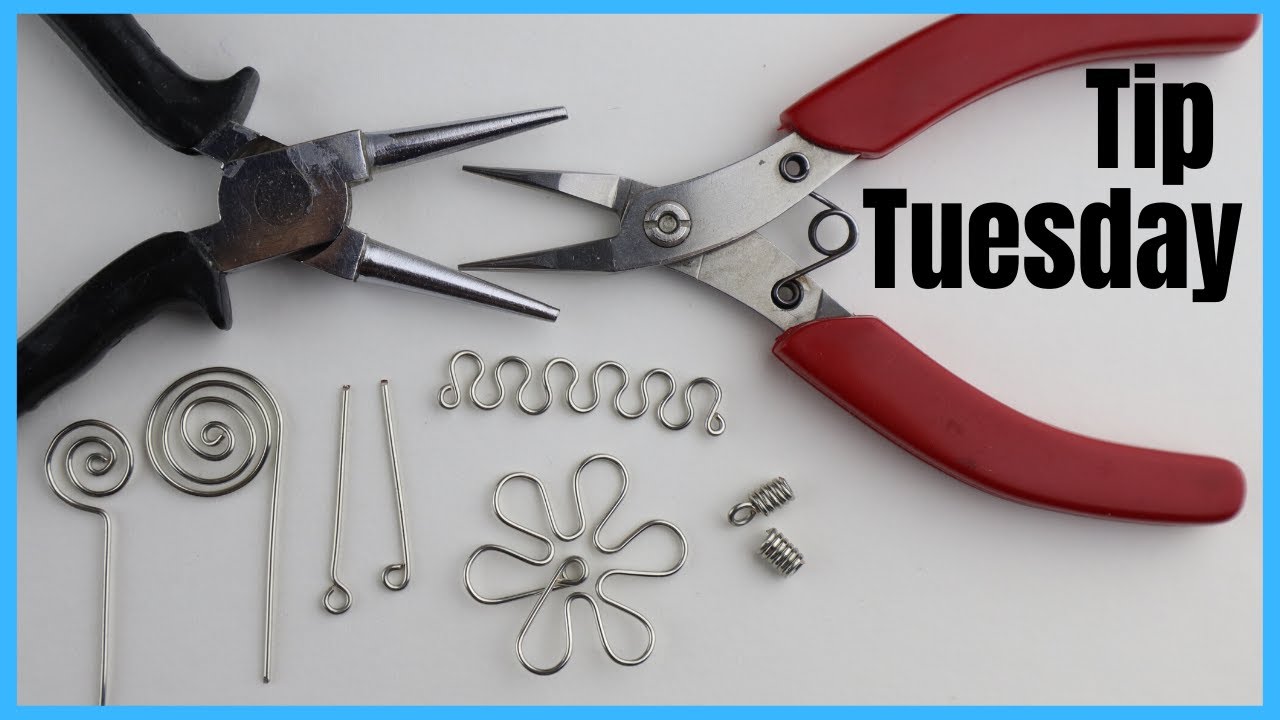 How to Use Round Nose Pliers // Tip Tuesday Jewelry Making Tutorial 