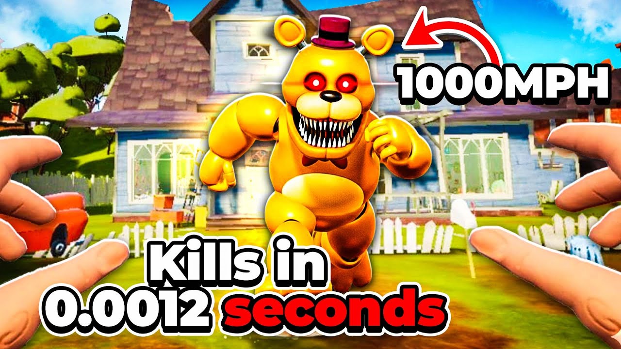 If Fredbear Sees You Its TOO LATE...