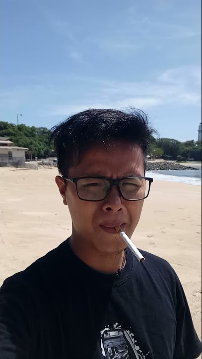 pantai  santolo pamempeuk sepi