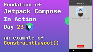 jetpack compose constraint layout | android compose constraint layout | compose constraintlayout