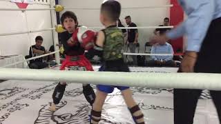 Mi hijo Caleb Olea “Guerrerito Dunamis” y sus primeras 2 peleas de Muay Thai