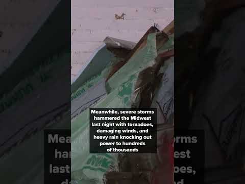 Video U.S. and Iran Continue Strikes, Severe Storms Impact Midwest, Protests in Belfast