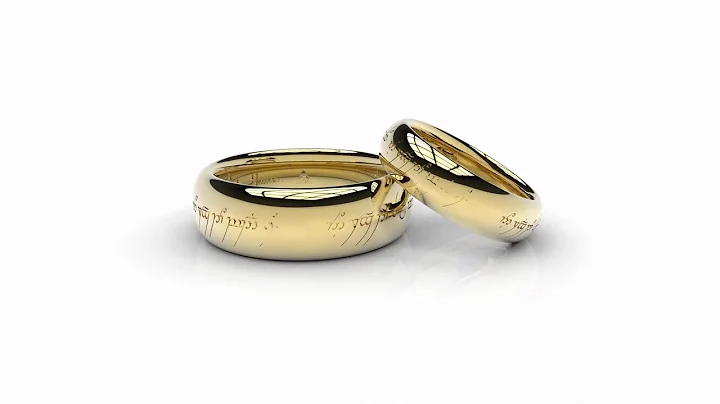 Elvish Inspired Wedding and Engagement Rings from ...