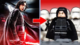I built THIS AMAZING Kylo Ren Scene in LEGO!