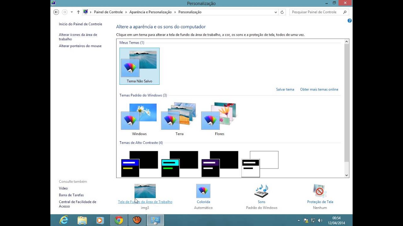 Como Mudar A Tela De Fundo Do Seu Computador! - YouTube
