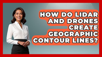How Do Lidar And Drones Create Geographic Contour Lines? - The Student Atlas