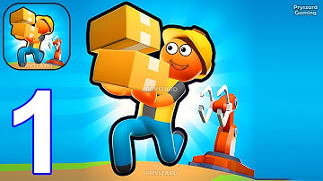 Stickman Factory Universe - Gameplay Walkthrough Part 1 Stickmam Idle Factory Worker - Android Game