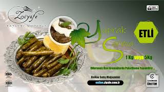 Ziyafe Kayseri Mutfağı Etli Yaprak Sarma 1veya 5Kg