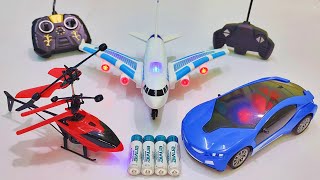 3D Lights Airplane A38O & 3D Lights Rc Car | Rc Helicopter | aeroplane | airplane | Remote Car