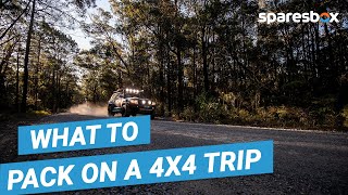 What to pack on your next 4wd trip?