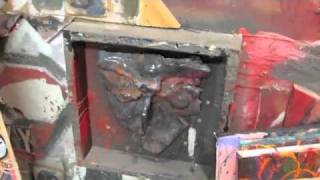 Encaustic studio