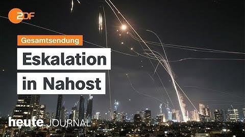 heute journal vom 13.06.2025 Iran greift Israel an, Trump reagiert, Ölpreis steigt