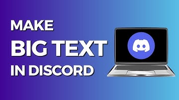 How to Make BIG Text in Discord || Send Bold & Bigger Text on Discord Trick