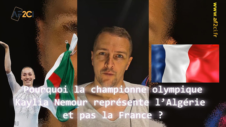 Pourquoi la championne olympique Kaylia Nemour représente l’Algérie et pas la France ?