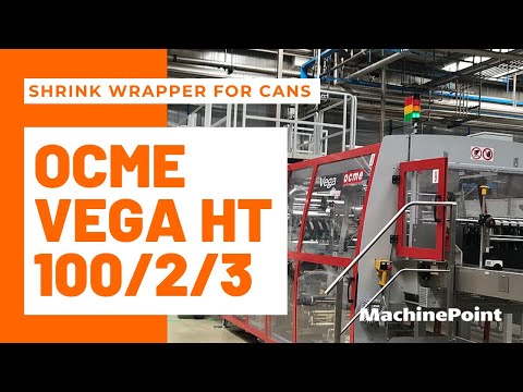 OCME VEGA HT 100/2/3 Shrink wrapper for cans | OCME Machines