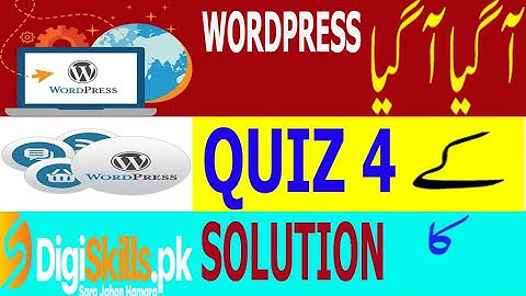 Digiskills wordpress quiz 4 batch 6 FF TEEV