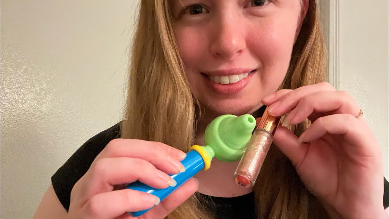 ASMR changing your eye color 