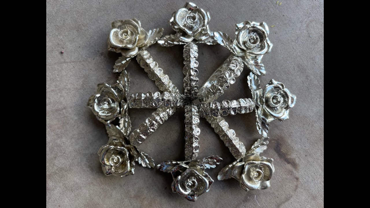 Mystery Metal Melt - Napkin Ring Meltdown - What Are These Napkin Rings Made Of? - The Growing Stack