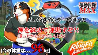 【リングフィットアドベンチャー】バレンタインデーに貰った褌締めて運動する？！
