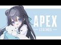 【APEX】久しぶりの夜活APEX🌙いつもと違う環境でも頑張る!キーマウワットソン専のソロランクプラチナⅡ #142【#VTuber/#甘宮ろめ】