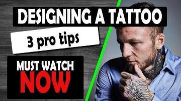 How to DESIGN a TATTOO ✅3 pro tips✅