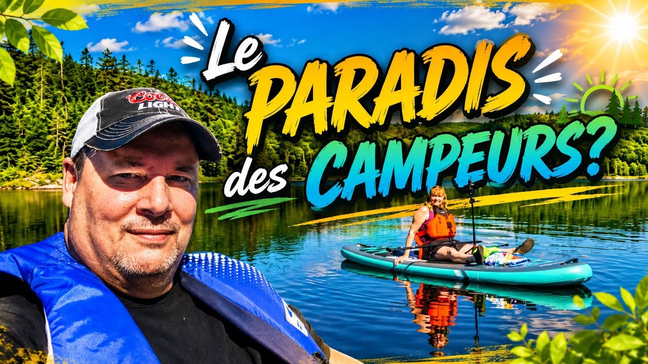 On est retournés dans ce PARADIS… pour 2 nuits!