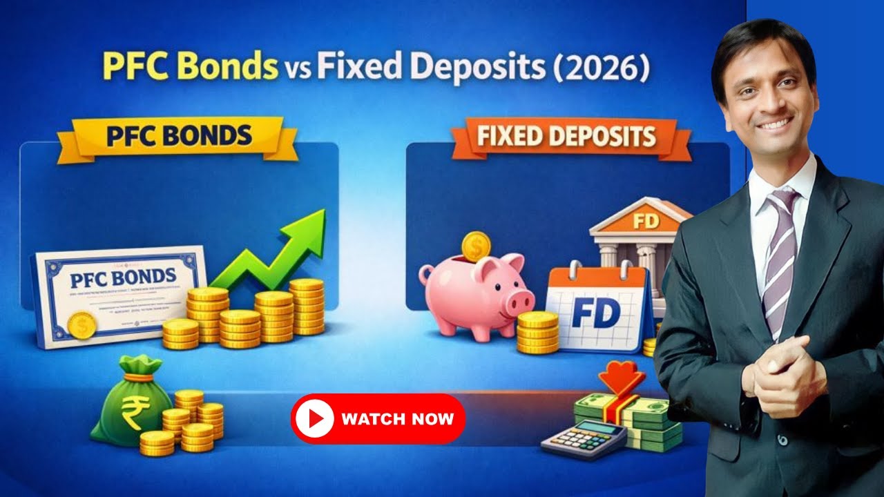 PFC Bonds vs Fixed Deposits (2026) | Exact Returns, Tax Impact & Smart Debt Strategy
