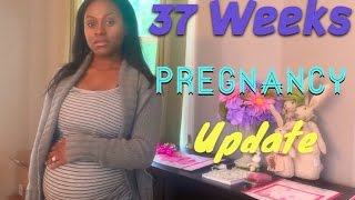 Skinny Pregnancy Vlog: 37 weeks pregnancy update screenshot 1