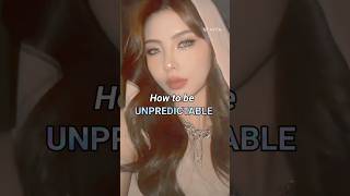 how to be unpredictable 🌚🔥#shortlife #trending #fyp #motivation #inspiration #views #like #yt #short
