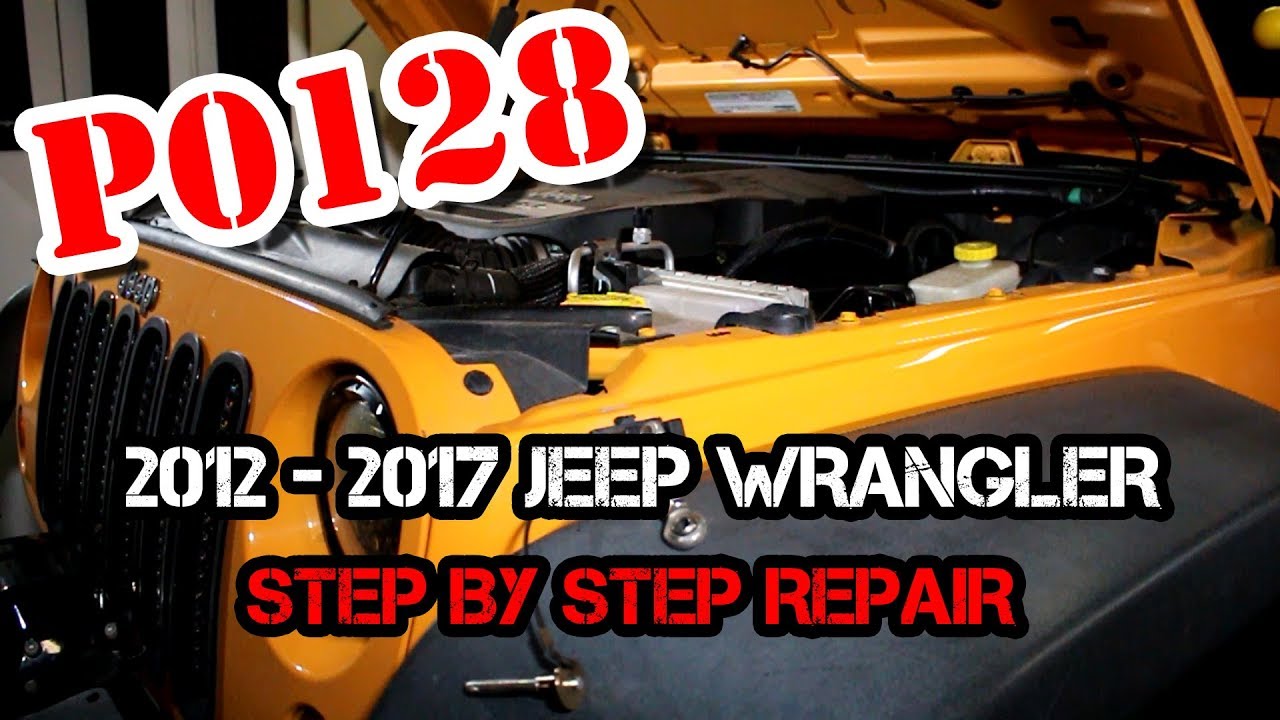 P0394 Jeep Wrangler camshaft position sensor replacement location | P0394  code | 2011-2020 | install - YouTube