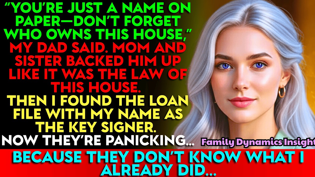 My Parents Used My Name On Their House Loan—Then I Said…