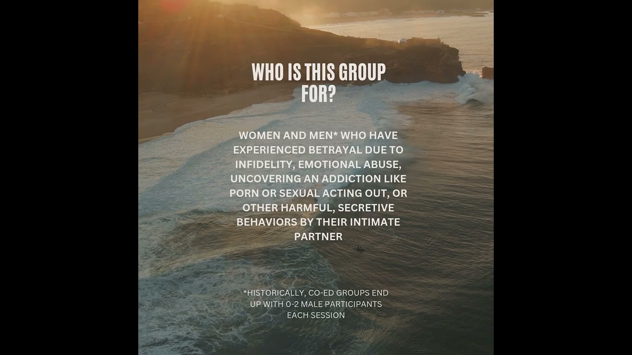 New Betrayed Partner Groups Starting in August!