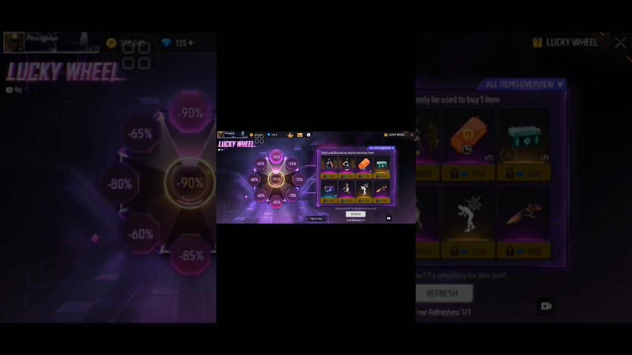 TRIK SPIN LUCKY WHEEL 😍